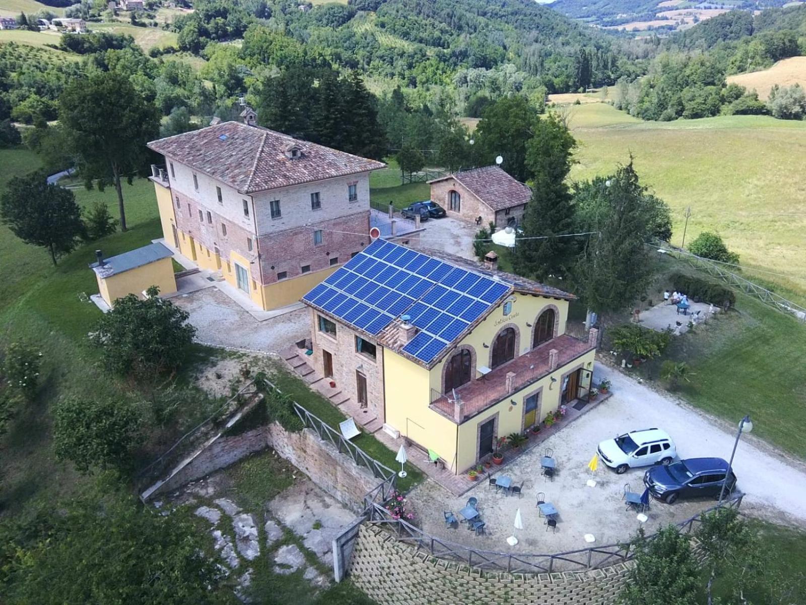 Agriturismo Antica Corte Montatteglia Zewnętrze zdjęcie